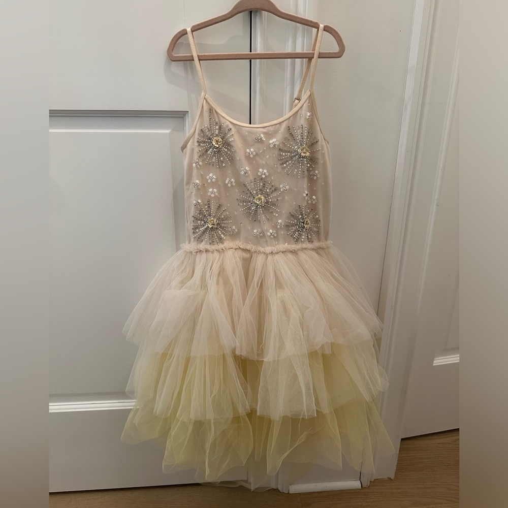 Tutu Du Monde ombré yellow dress